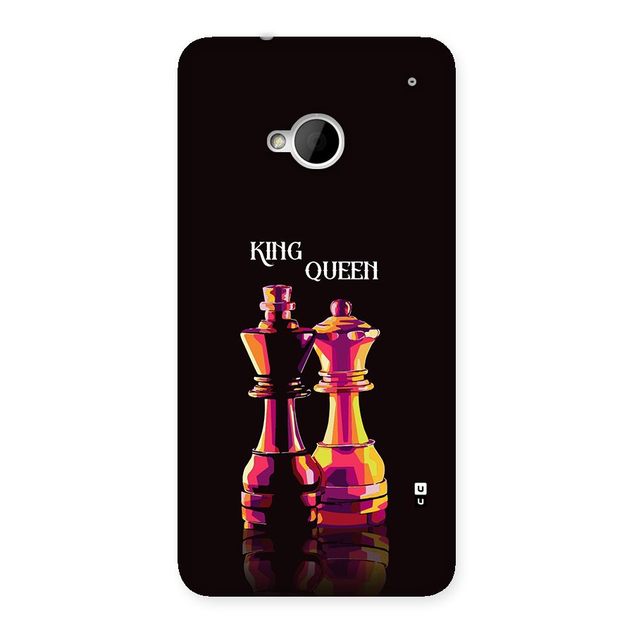 King Queen Back Case for One M7 (Single Sim)