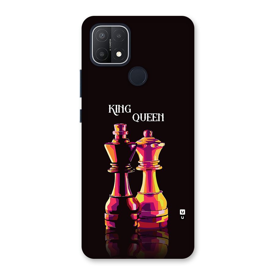 King Queen Back Case for Oppo A15s