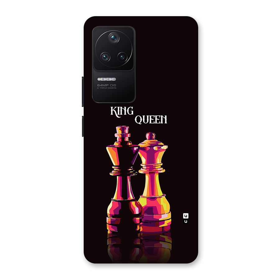King Queen Back Case for Poco F4 5G