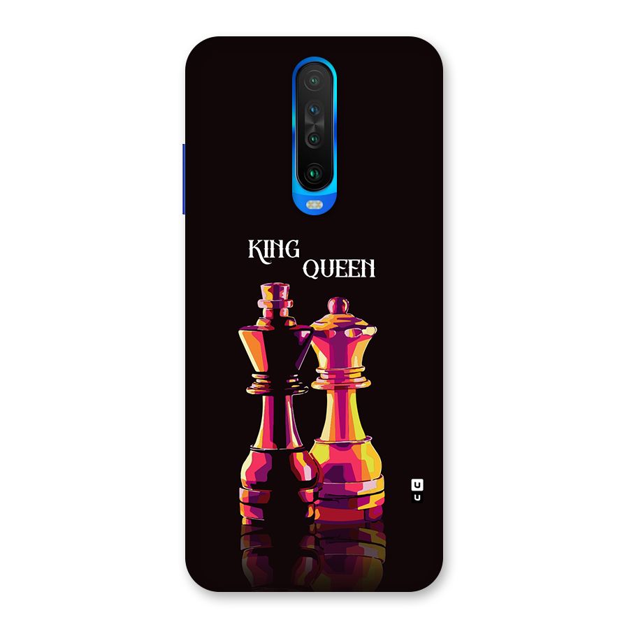 King Queen Back Case for Poco X2
