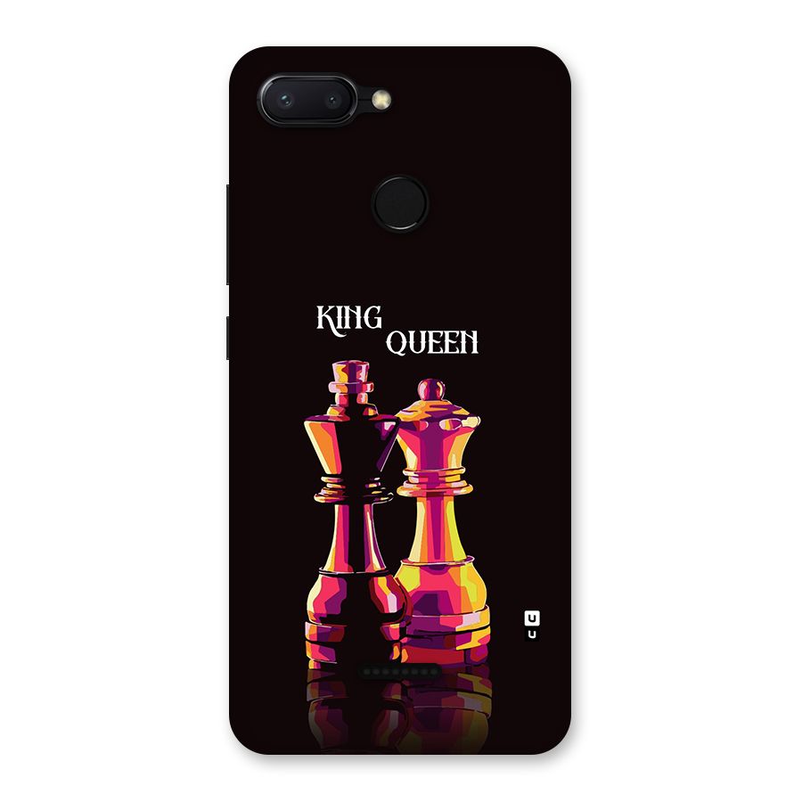 King Queen Back Case for Redmi 6