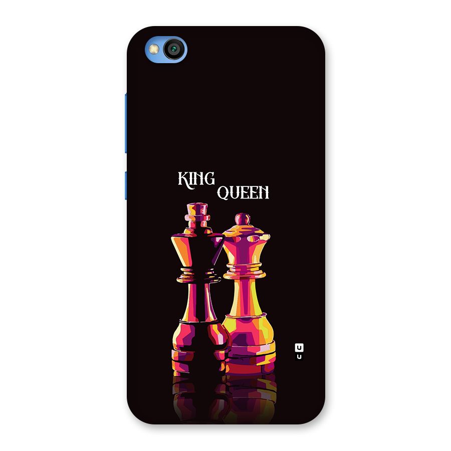 King Queen Back Case for Redmi Go