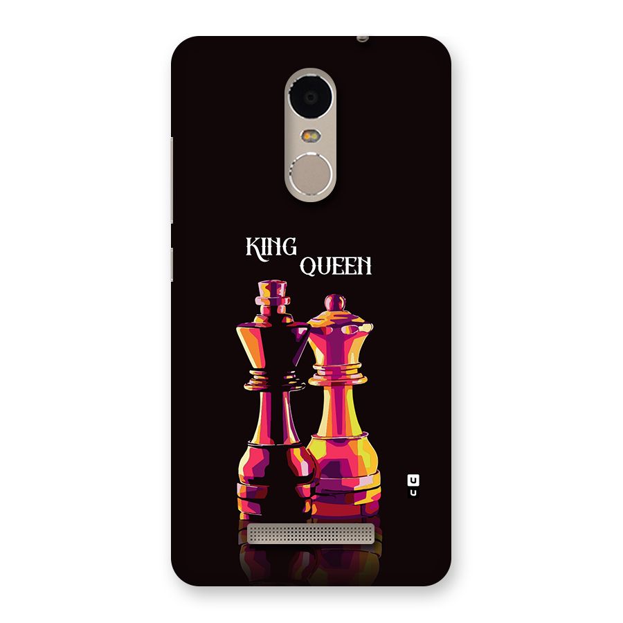 King Queen Back Case for Redmi Note 3