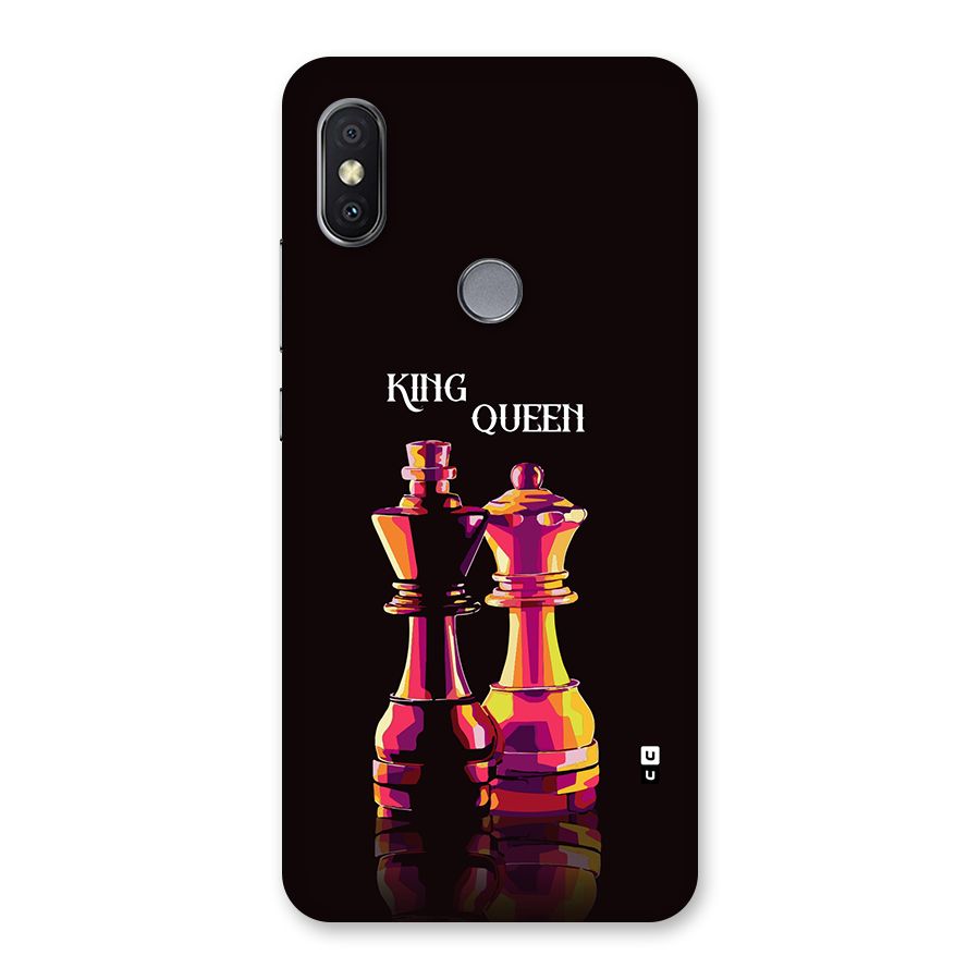 King Queen Back Case for Redmi Y2
