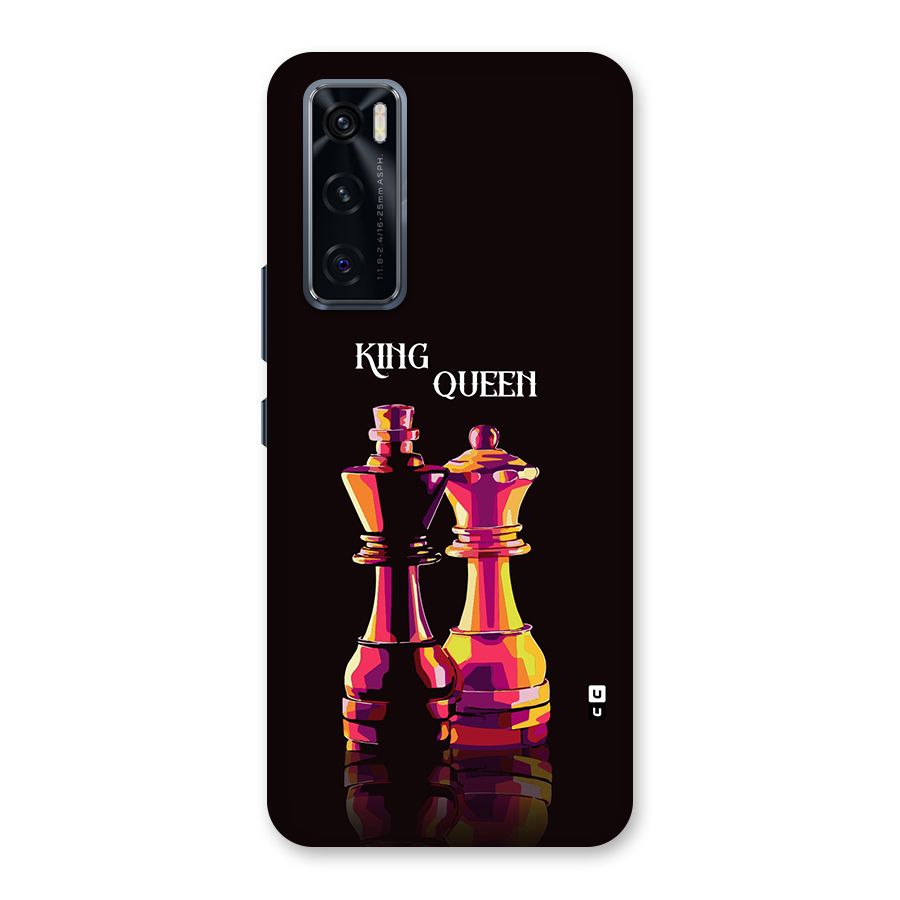 King Queen Back Case for Vivo V20 SE