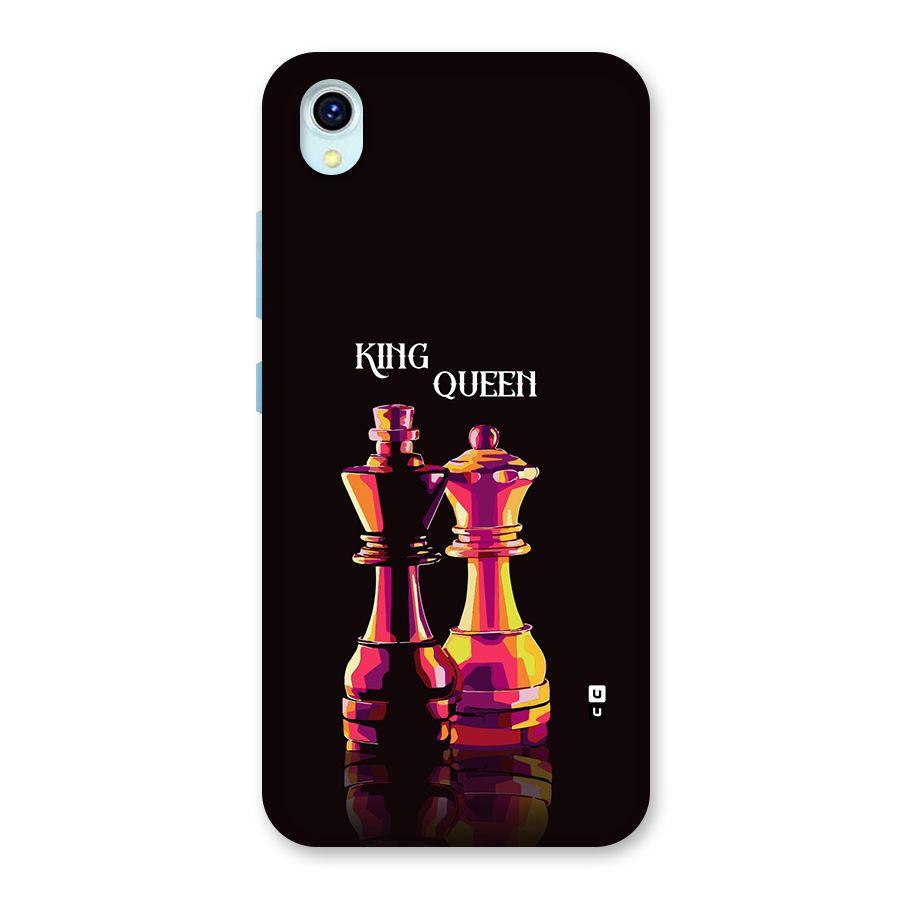 King Queen Back Case for Vivo Y1s