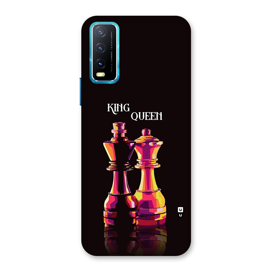 King Queen Back Case for Vivo Y20