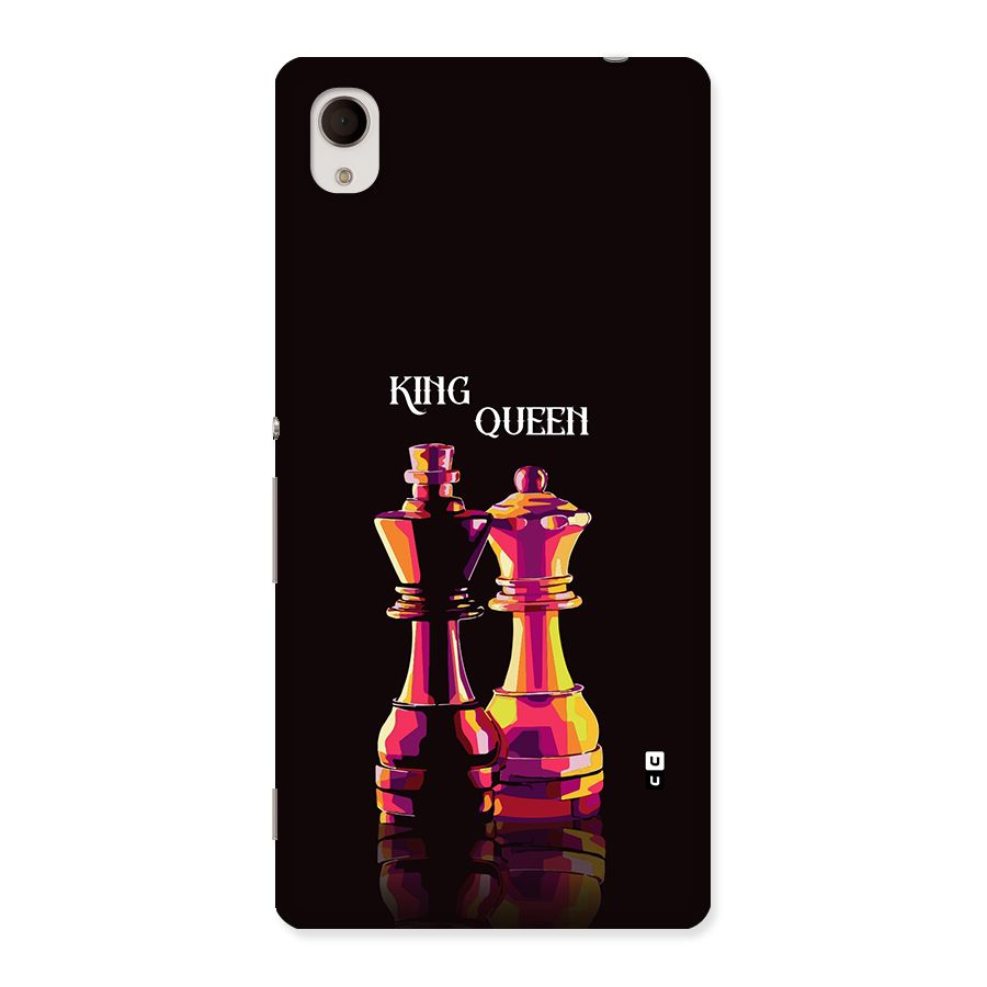 King Queen Back Case for Xperia M4 Aqua