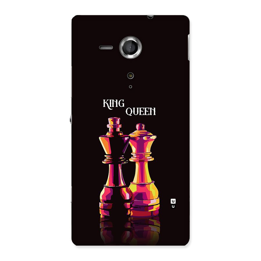 King Queen Back Case for Xperia Sp