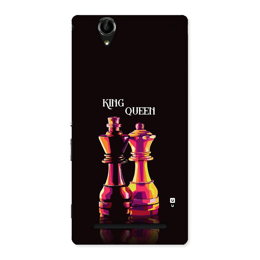 King Queen Back Case for Xperia T2