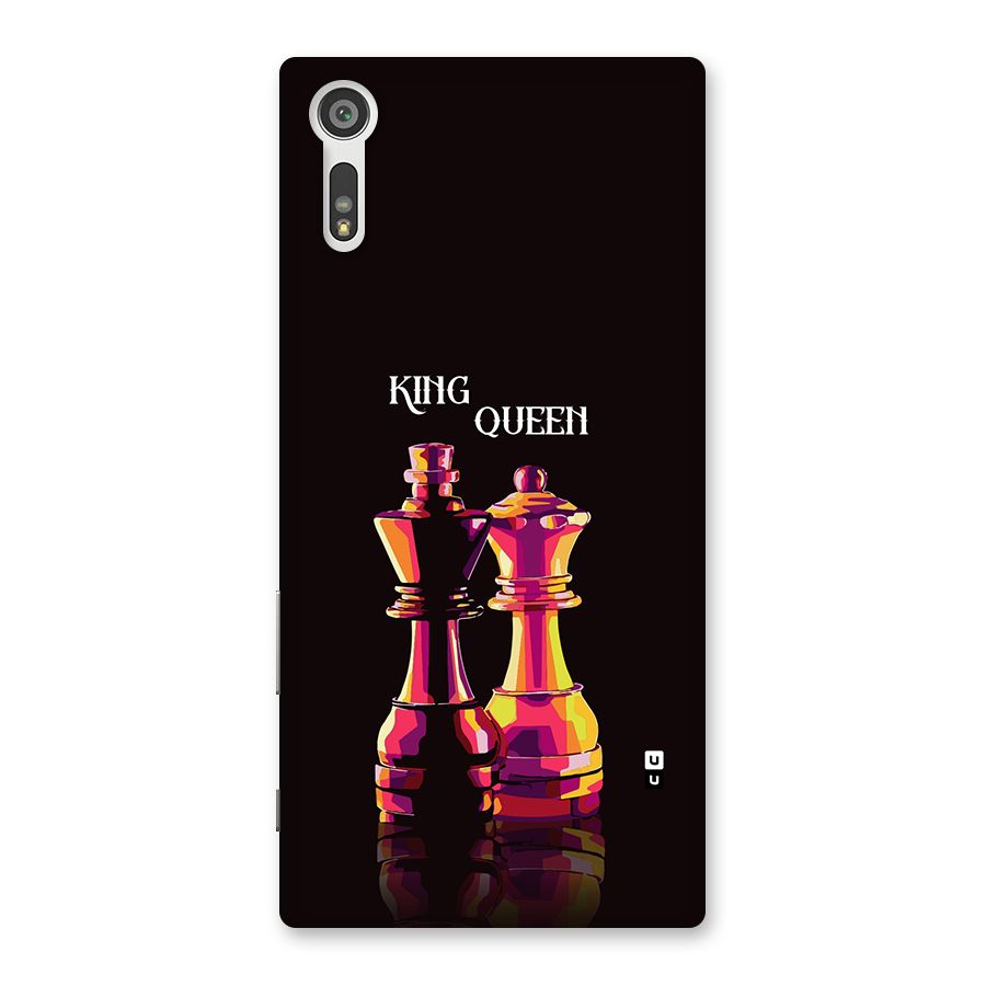King Queen Back Case for Xperia XZ