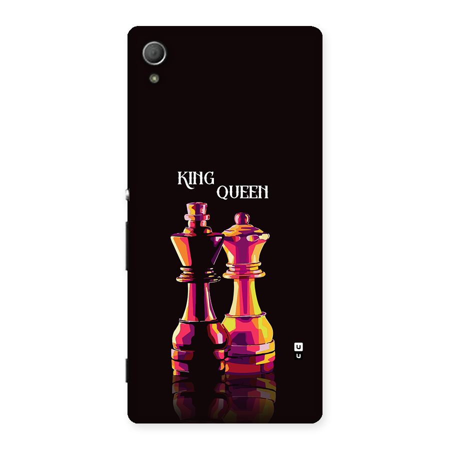 King Queen Back Case for Xperia Z3 Plus