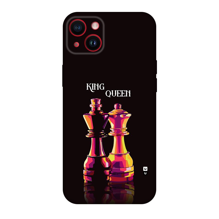 King Queen Back Case for iPhone 14 Plus