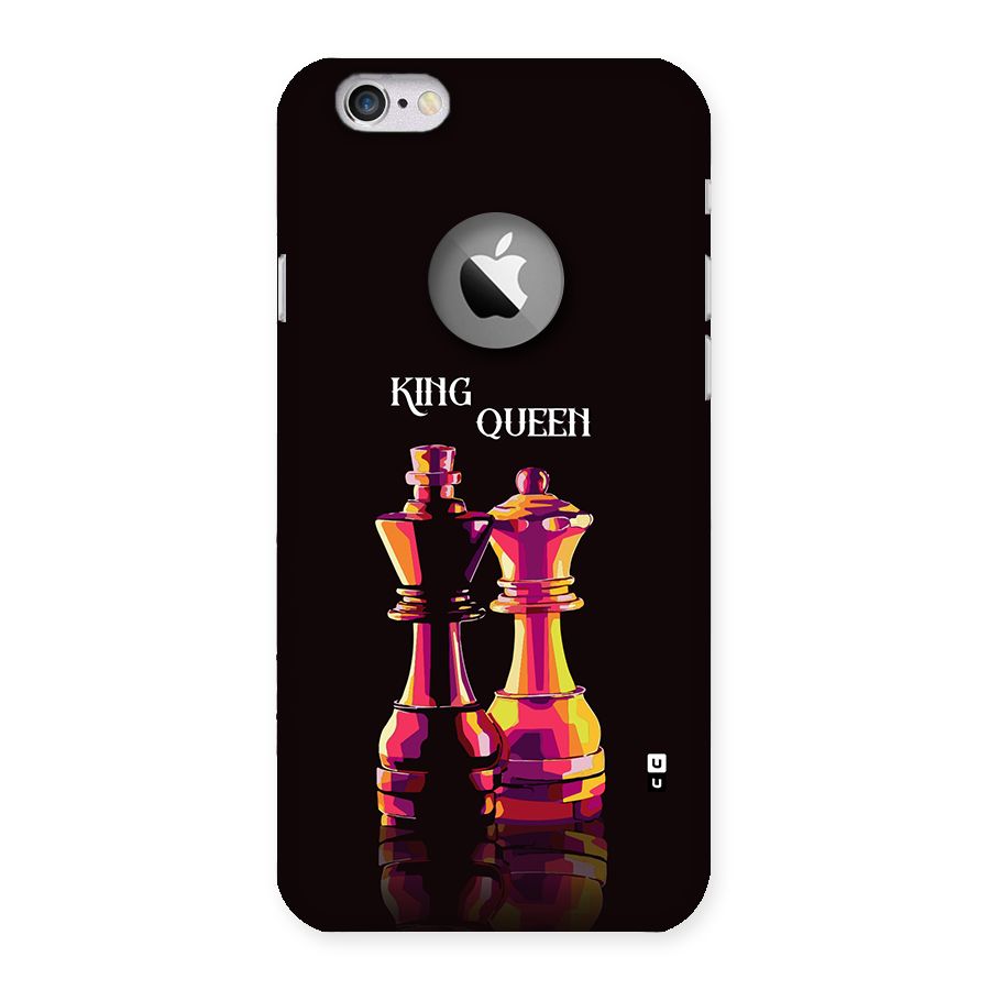 King Queen Back Case for iPhone 6 Logo Cut