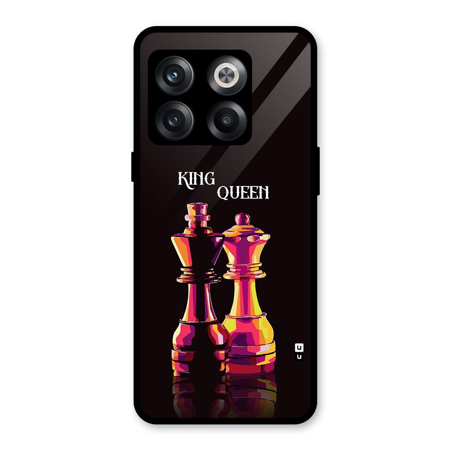 King Queen Glass Back Case for OnePlus 10T