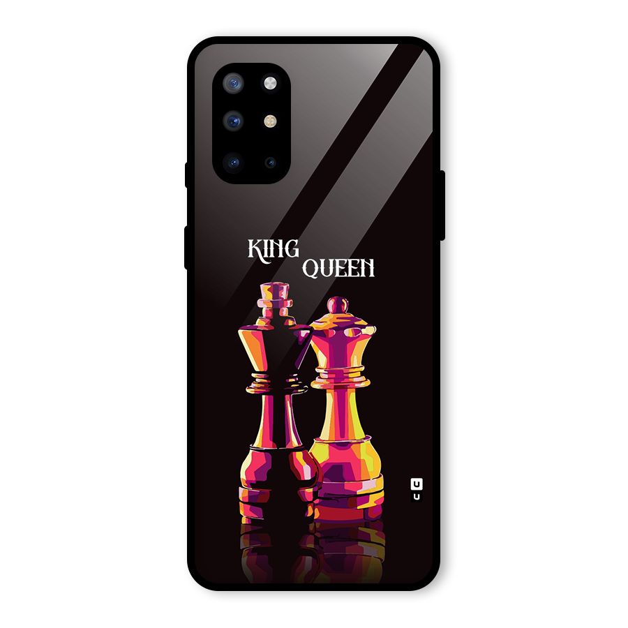 King Queen Glass Back Case for OnePlus 8T
