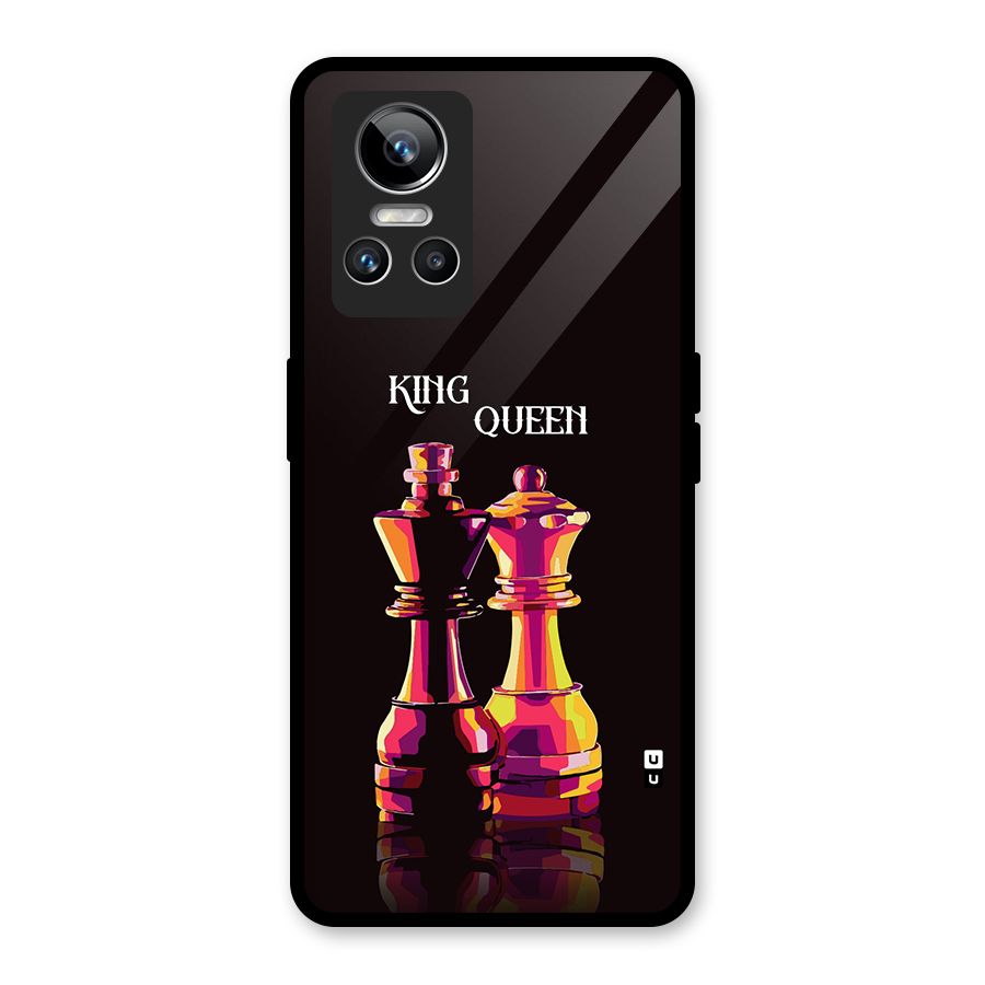 King Queen Glass Back Case for Realme GT Neo 3