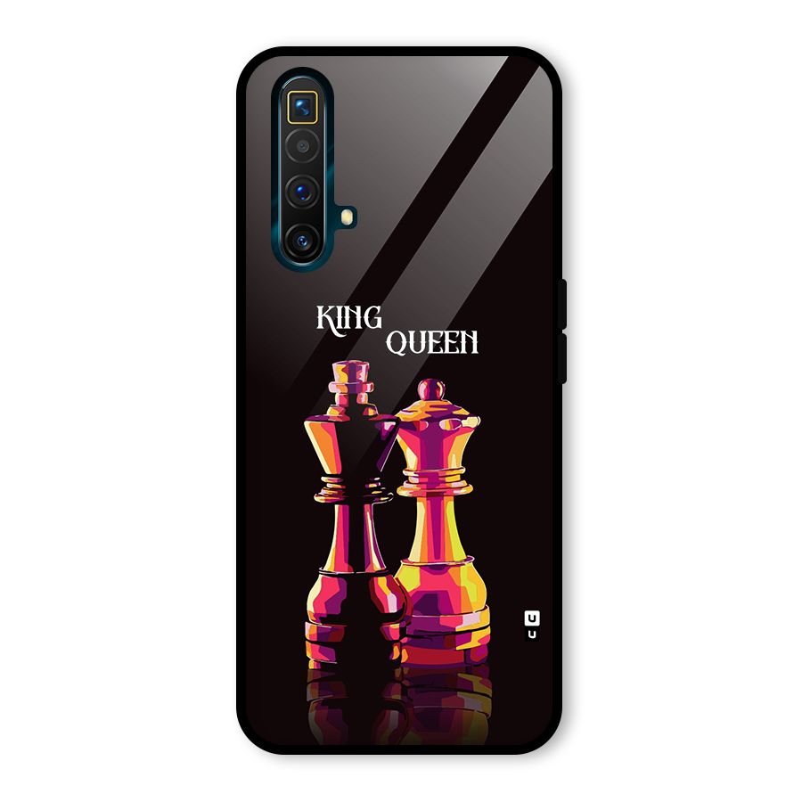 King Queen Glass Back Case for Realme X3 SuperZoom