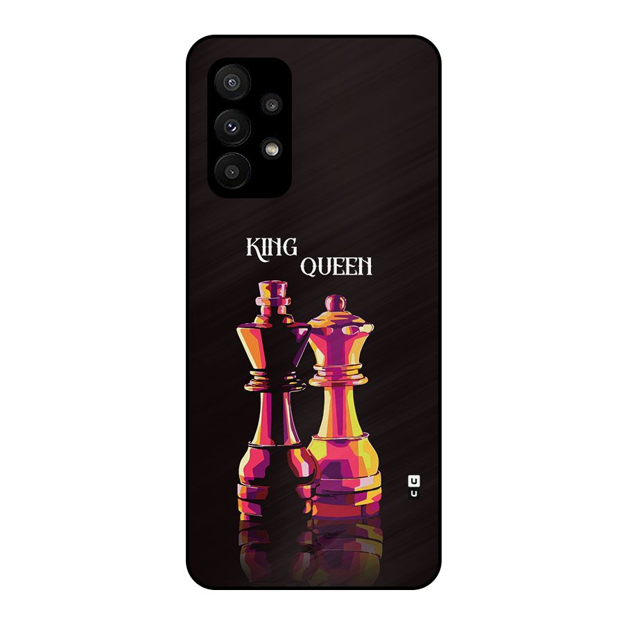 King Queen Metal Back Case for Galaxy A23