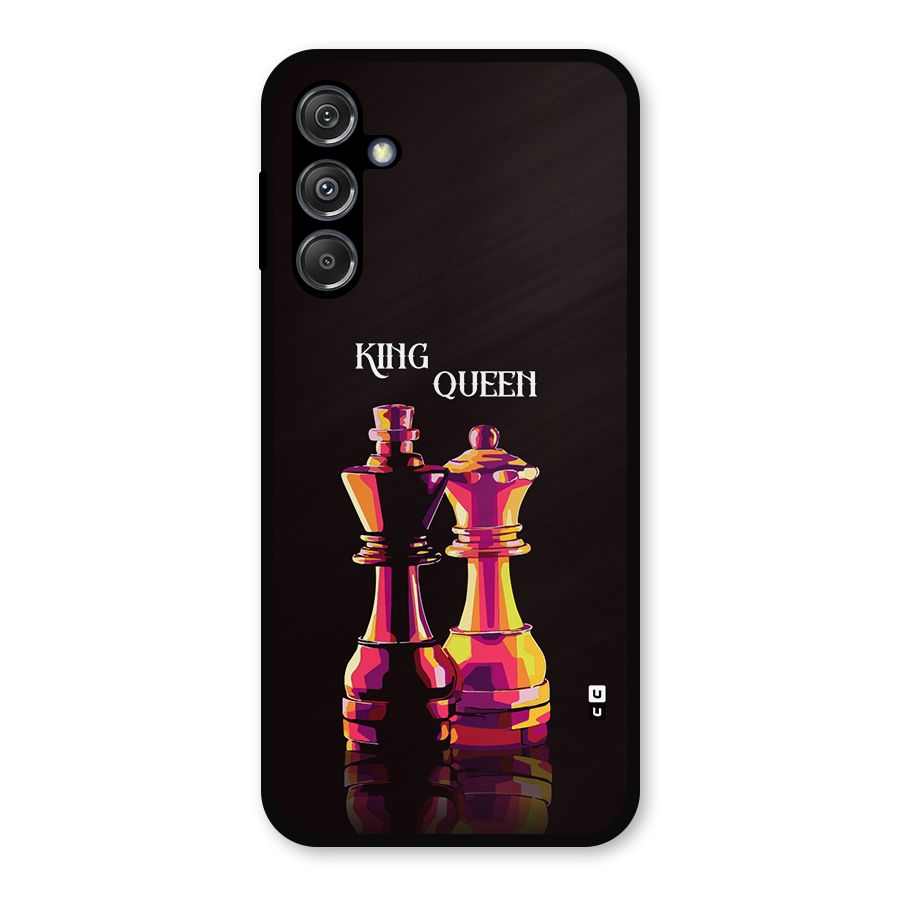 King Queen Metal Back Case for Galaxy M34 5G