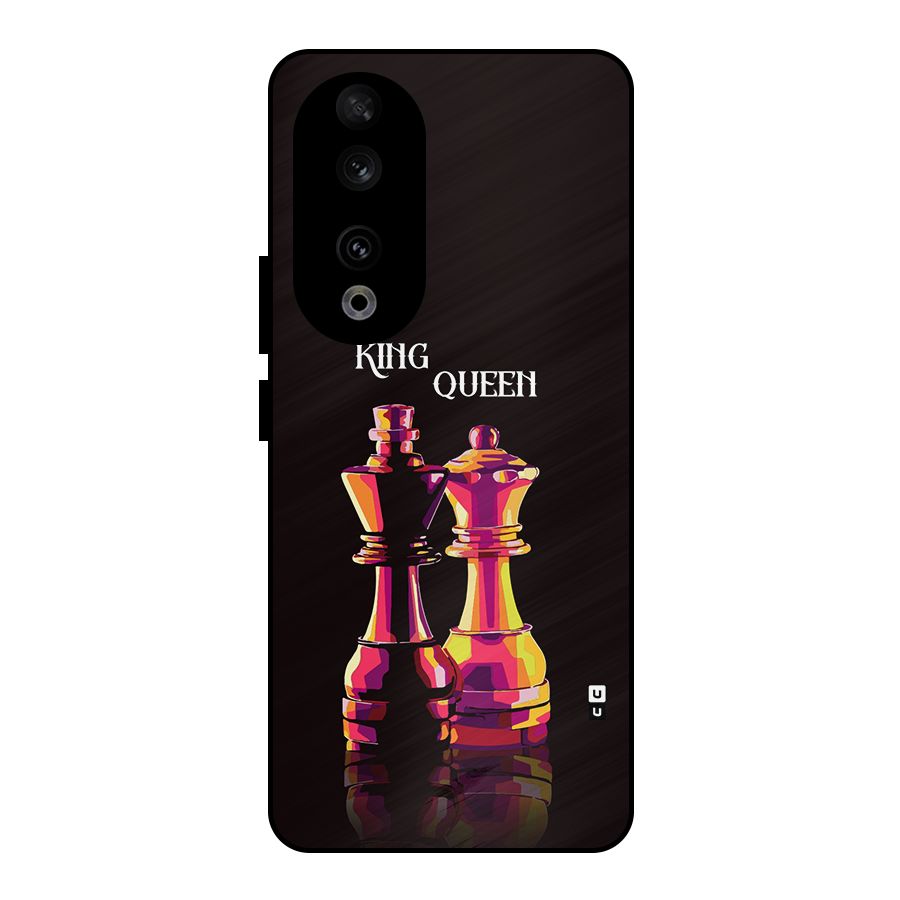 King Queen Metal Back Case for Honor 90