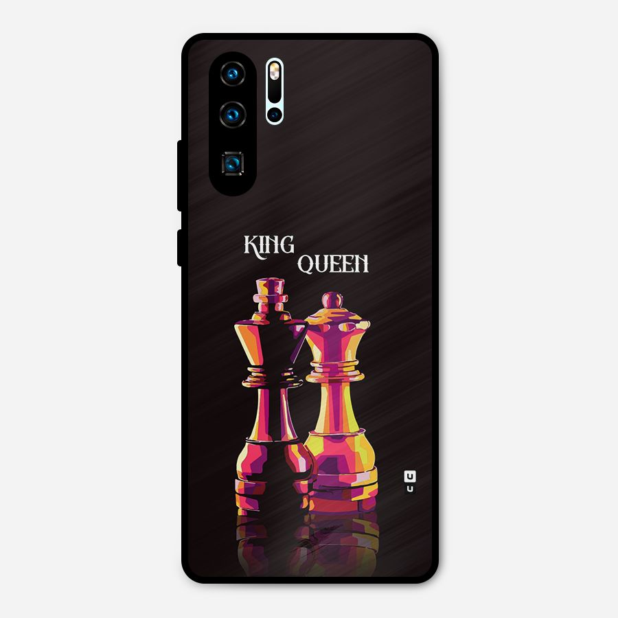 King Queen Metal Back Case for Huawei P30 Pro