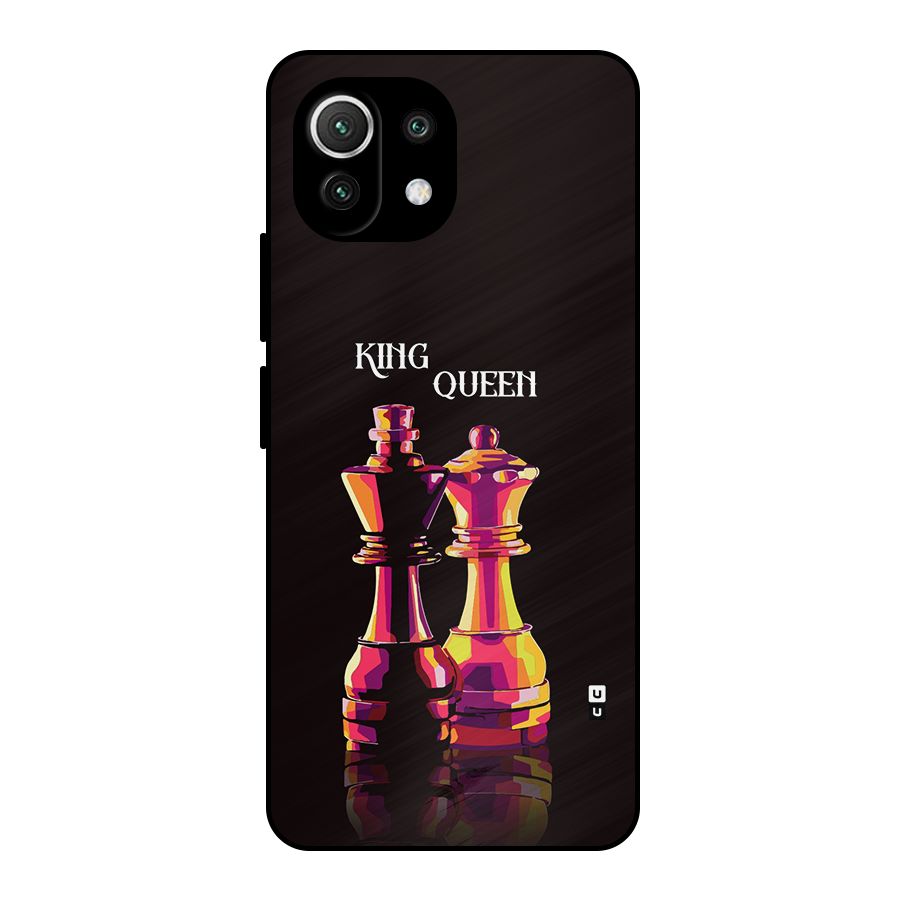 King Queen Metal Back Case for Mi 11 Lite