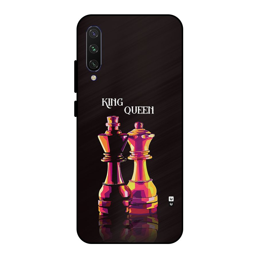 King Queen Metal Back Case for Mi A3