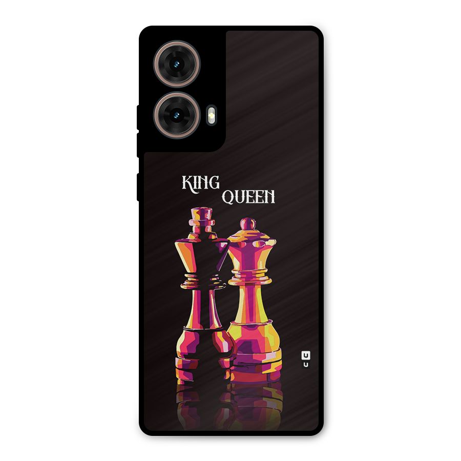 King Queen Metal Back Case for Moto G85