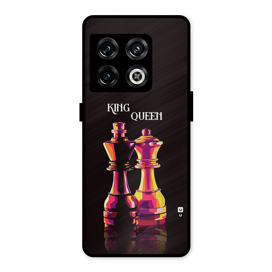 King Queen Metal Back Case for OnePlus 10 Pro 5G
