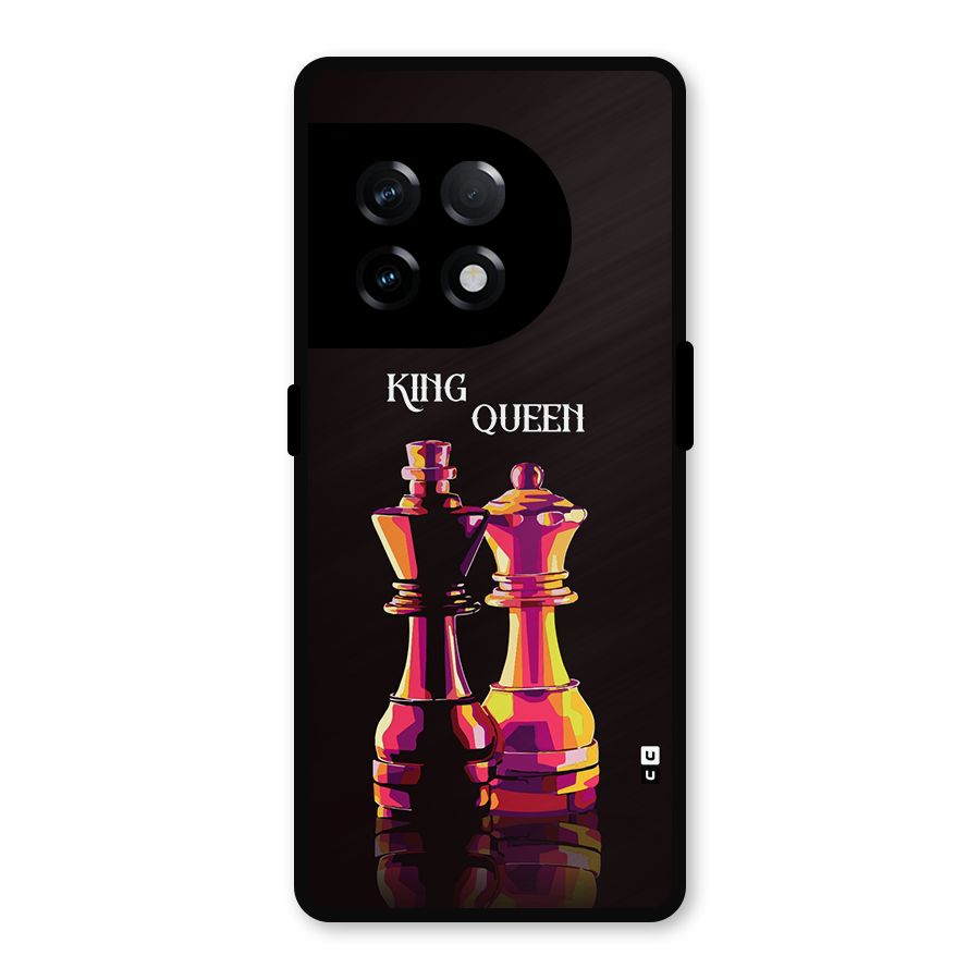 King Queen Metal Back Case for OnePlus 11R