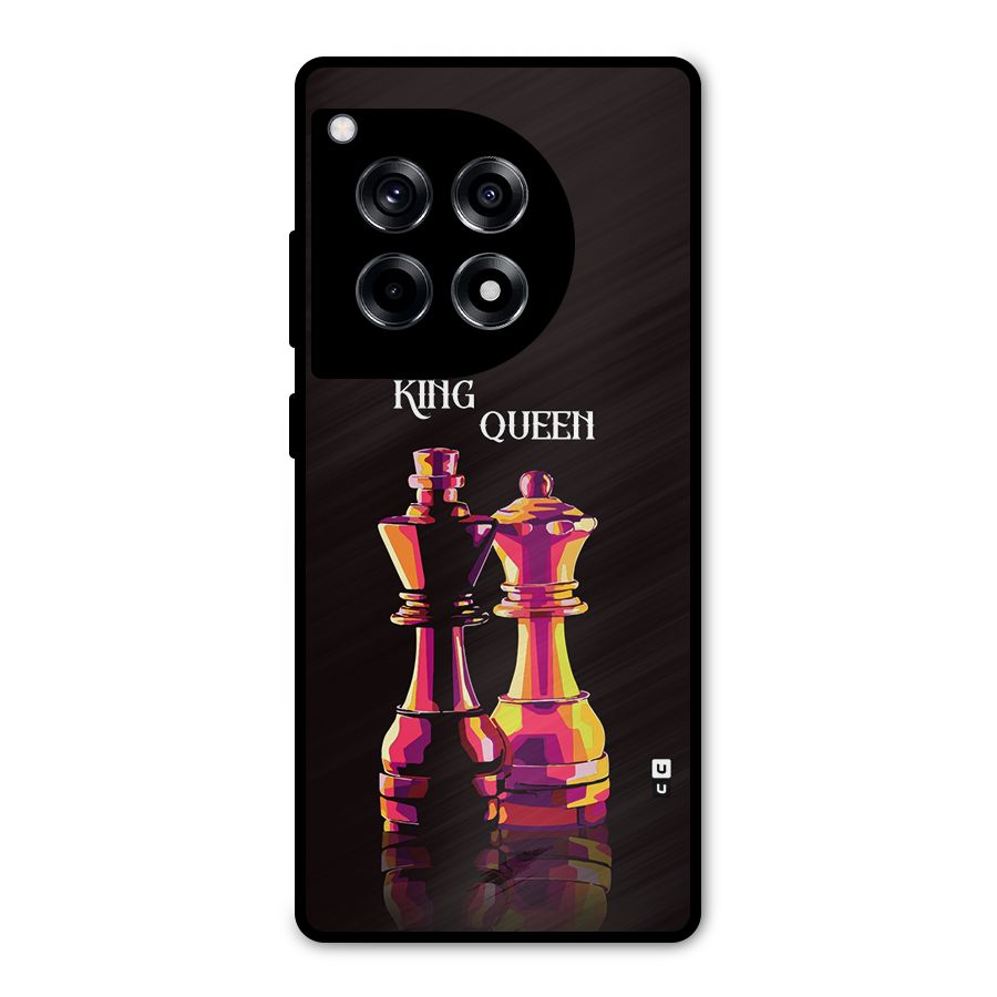 King Queen Metal Back Case for OnePlus 12R