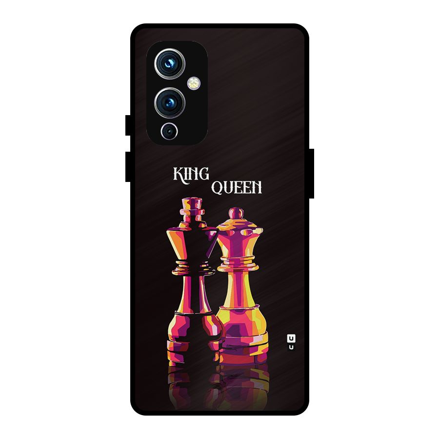 King Queen Metal Back Case for OnePlus 9
