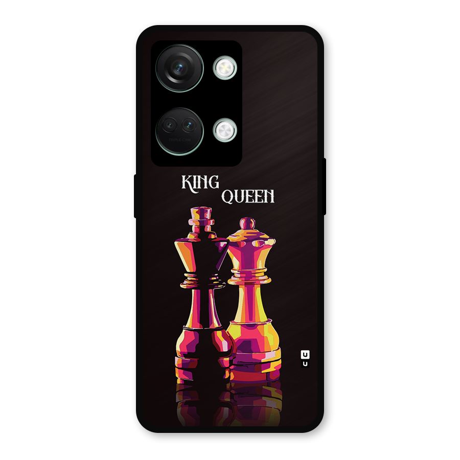 King Queen Metal Back Case for OnePlus Nord 3
