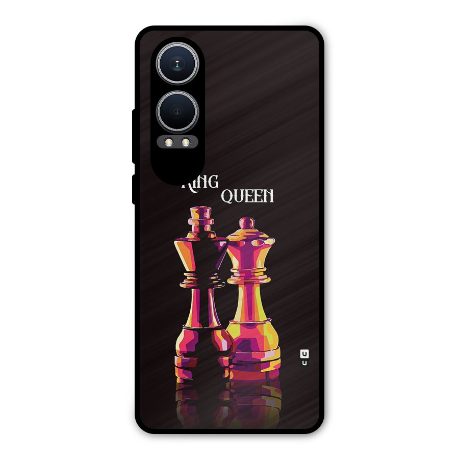 King Queen Metal Back Case for OnePlus Nord CE4 Lite