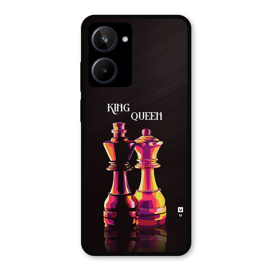 King Queen Metal Back Case for Realme 10
