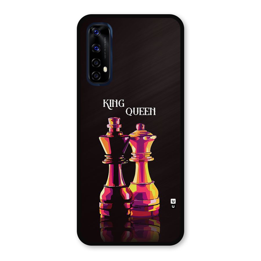 King Queen Metal Back Case for Realme 7