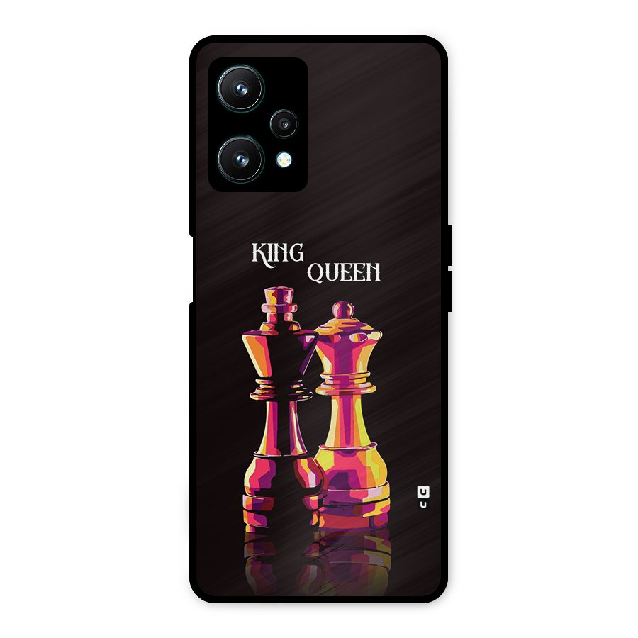 King Queen Metal Back Case for Realme 9 Pro 5G