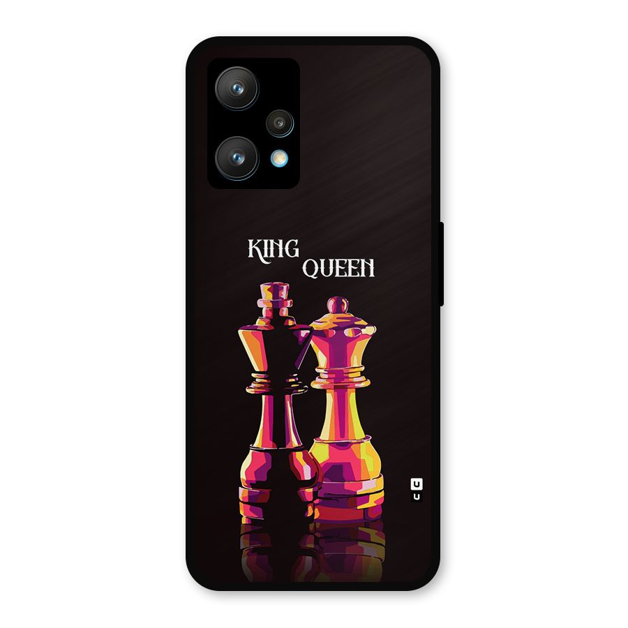 King Queen Metal Back Case for Realme 9 Pro Plus 5G