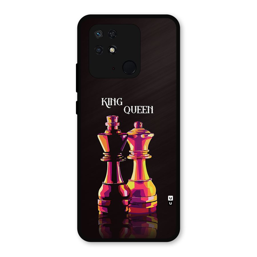 King Queen Metal Back Case for Redmi 10 Power