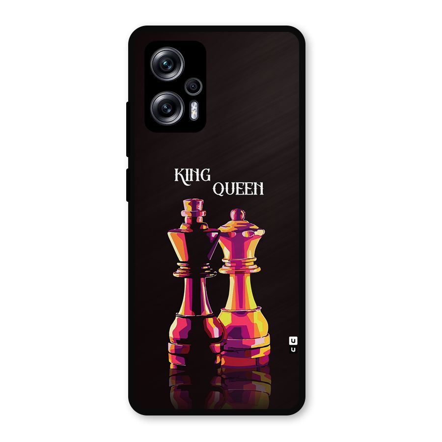 King Queen Metal Back Case for Redmi K50i