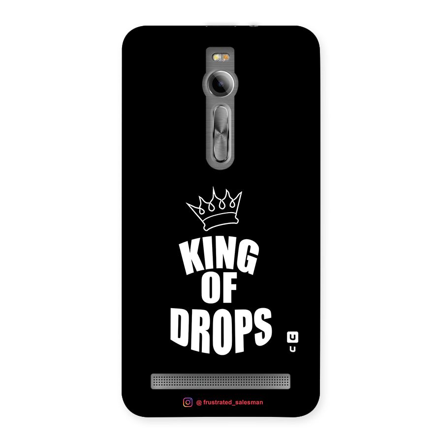 King of Drops Black Back Case for Asus Zenfone 2