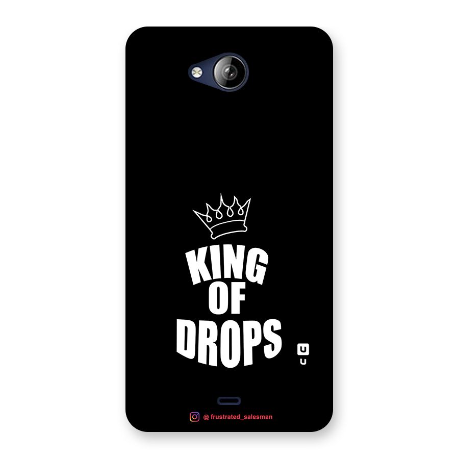 King of Drops Black Back Case for Canvas Play Q355