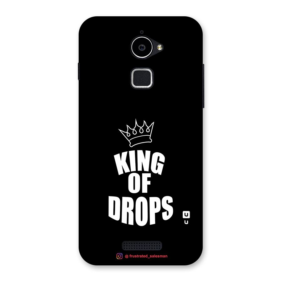 King of Drops Black Back Case for Coolpad Note 3 Lite