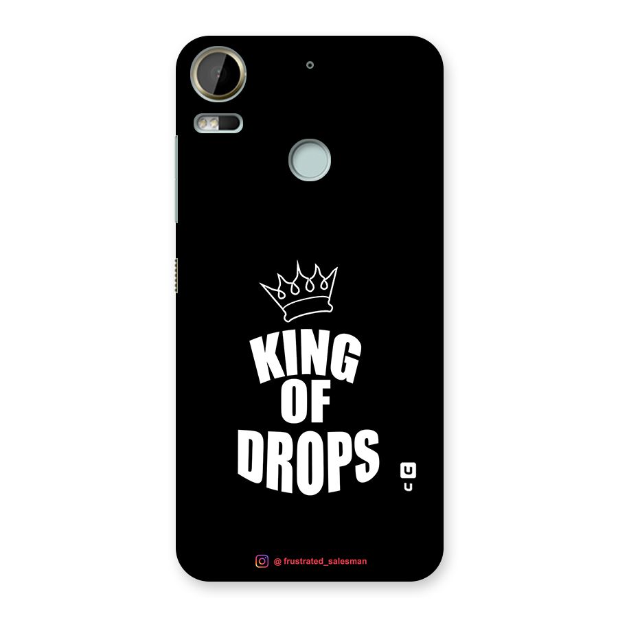 King of Drops Black Back Case for Desire 10 Pro