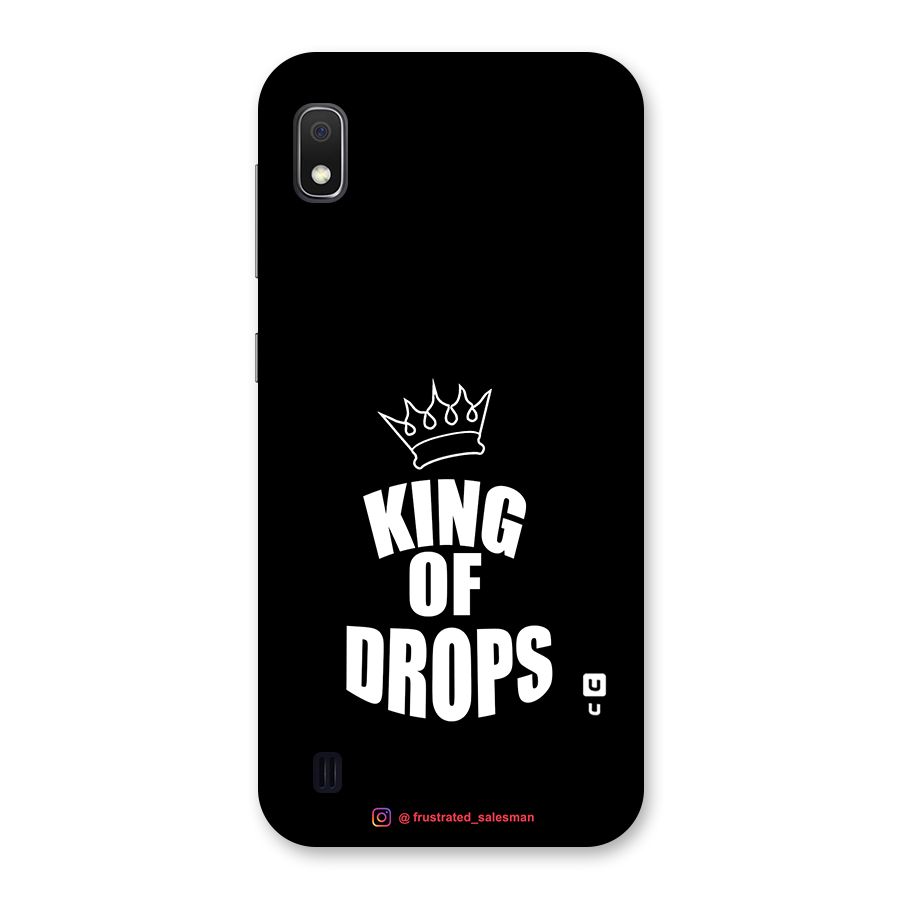 King of Drops Black Back Case for Galaxy A10