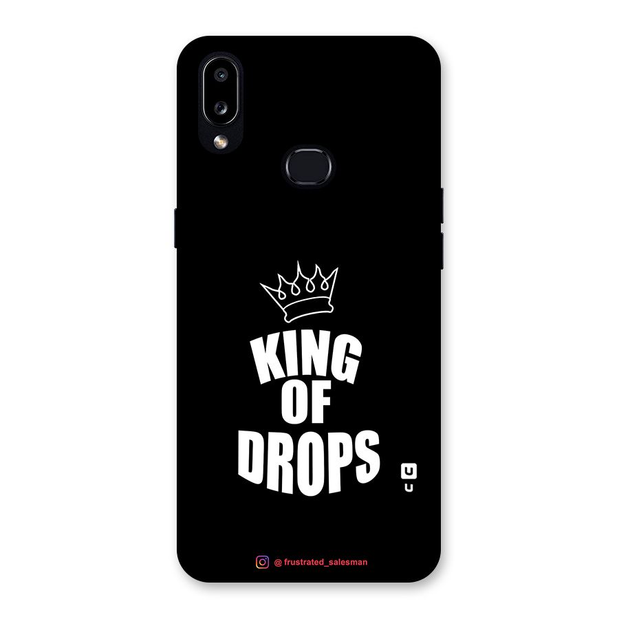 King of Drops Black Back Case for Galaxy A10s