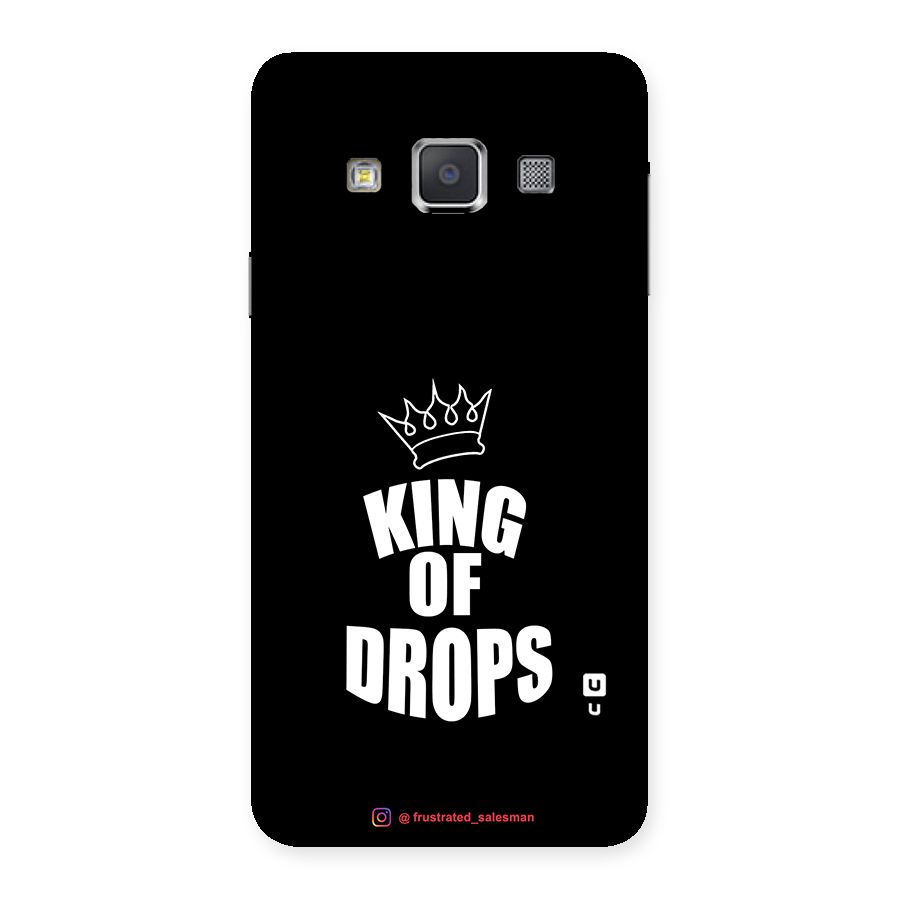 King of Drops Black Back Case for Galaxy A3