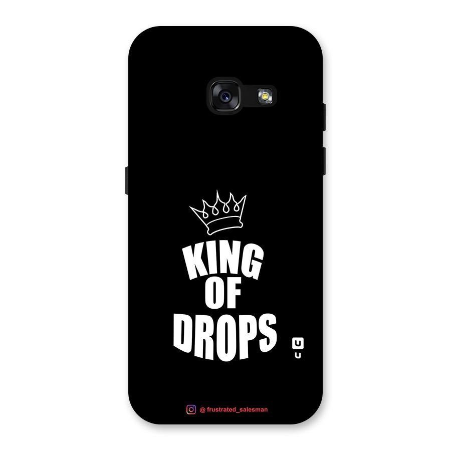 King of Drops Black Back Case for Galaxy A3 (2017)