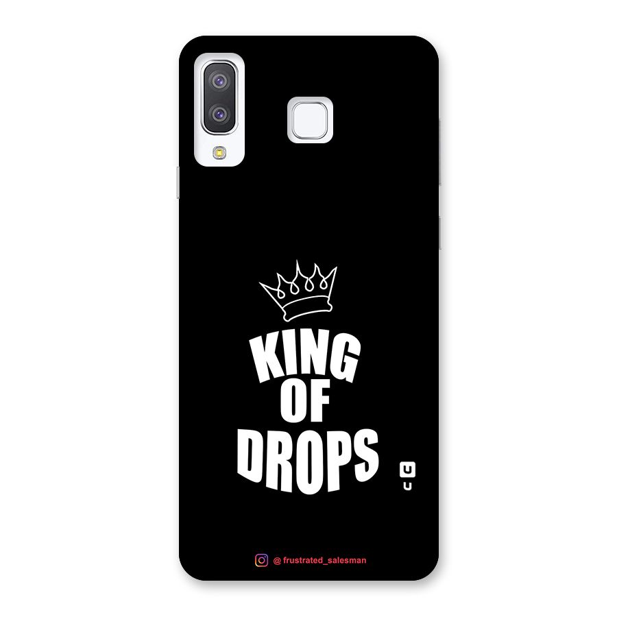 King of Drops Black Back Case for Galaxy A8 Star